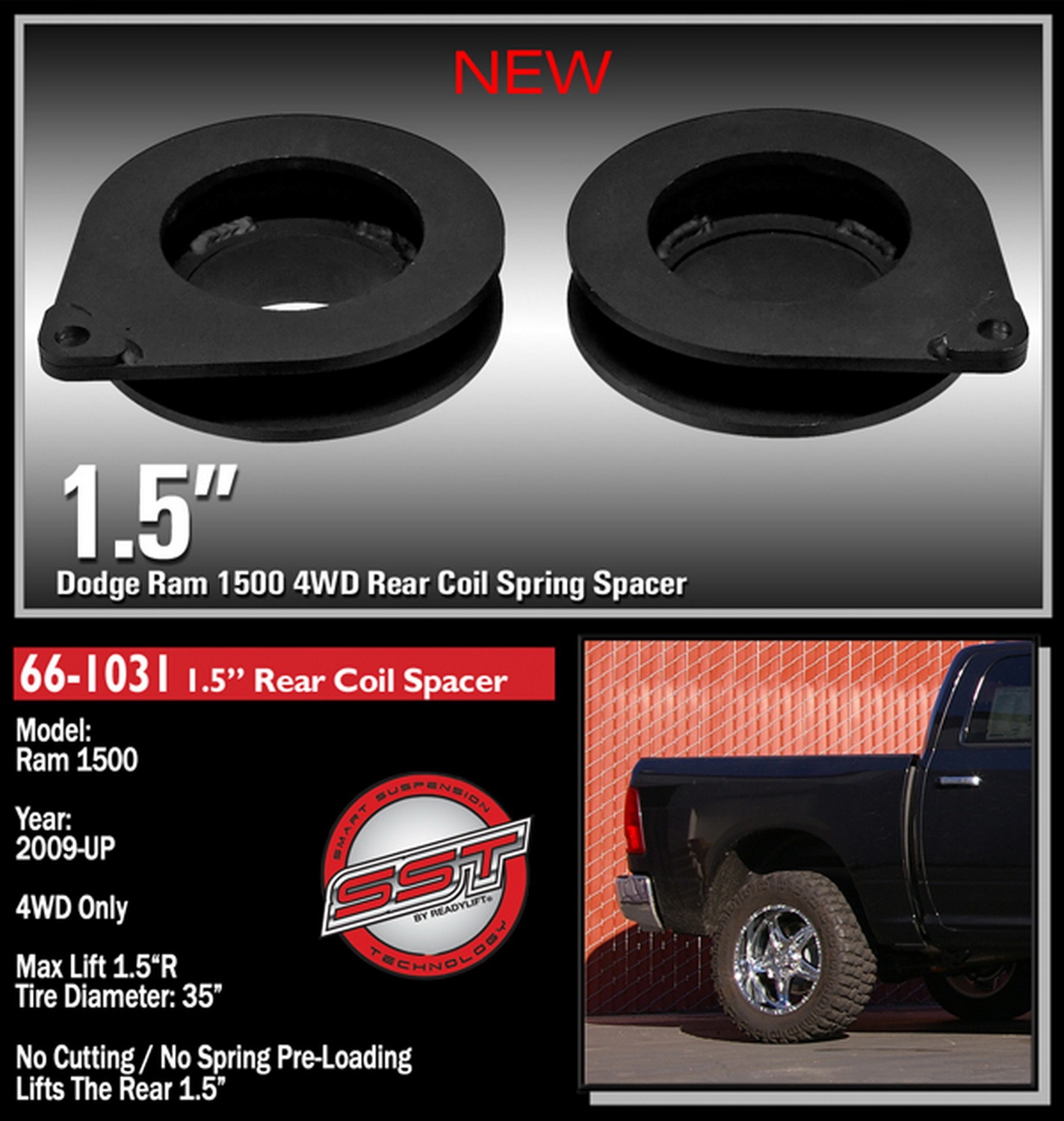 1.5in. Rear Coil Spacer - Image 2