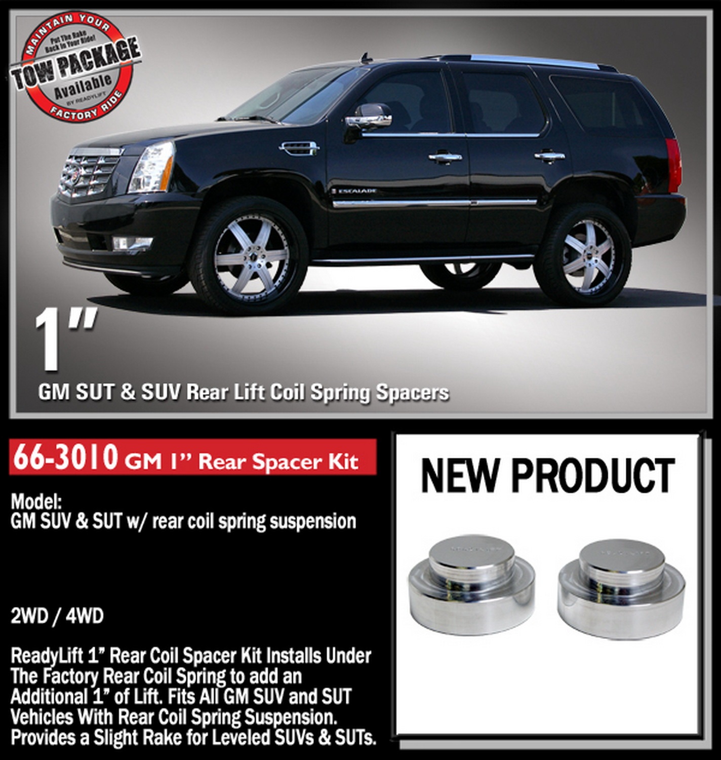1in. Rear Coil Spring Spacer - Image 2