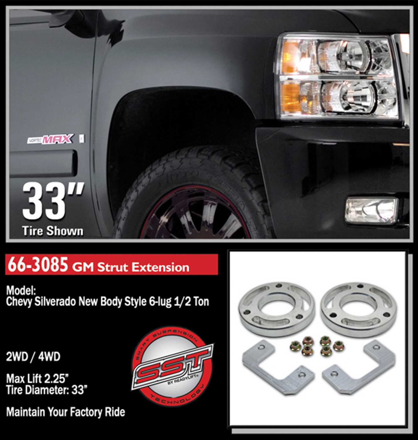 2.25in. Front Leveling Kit - Image 2