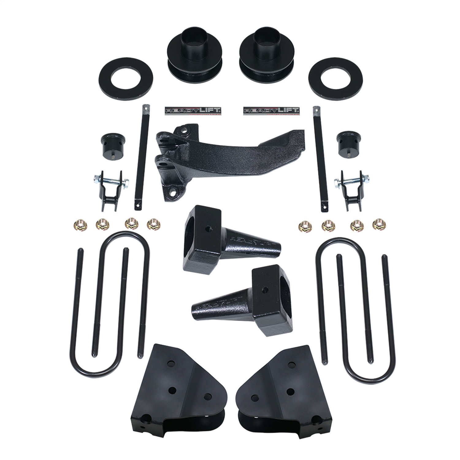 3.5in. SST Lift Kit with 4in. Flat Blocks for 2 Piece Drive Shaft without Shocks