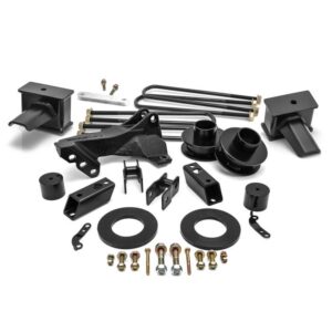 2.5in. SST Lift Kit with 4in. Rear Flat Blocks for 2 Piece Drive Shaft without S