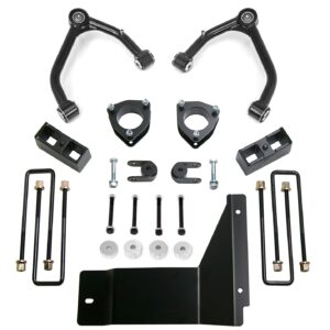 4in. SST Lift Kit Front with 3in. Rear Blocks with Upper Control Arms for Cast S