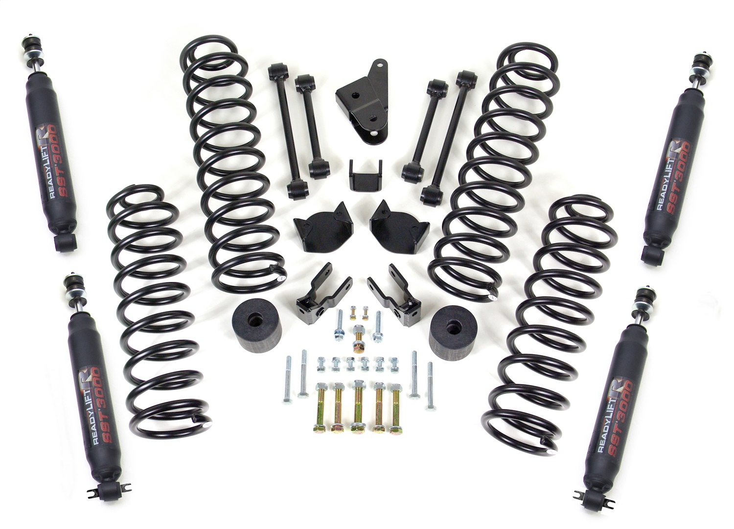 4in. SST Coil Spring Lift Kit with SST3000 Shocks