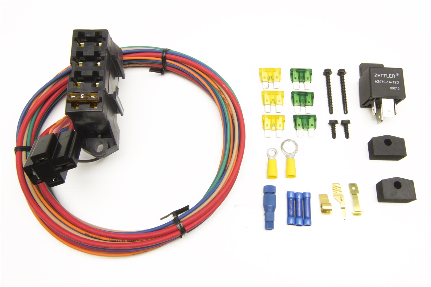 3-Circuit High Amperage Auxiliary Fuse Block