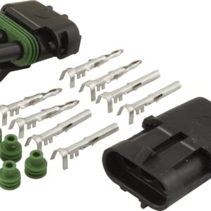 3 Circuit Male/Female Weatherpack Kit