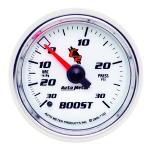 GAUGE; VAC/BOOST; 2 1/16in.; 30INHG-30PSI; MECHANICAL; C2