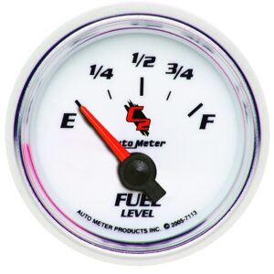 GAUGE; FUEL LEVEL; 2 1/16in.; 0?E TO 90?F; ELEC; C2
