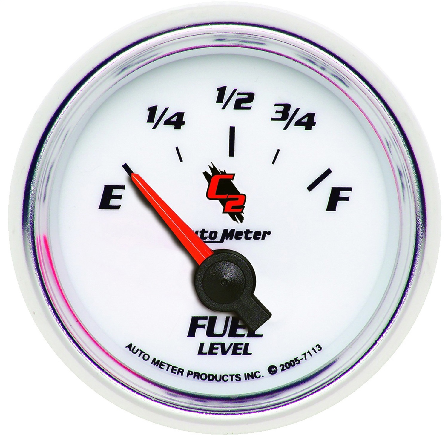 GAUGE; FUEL LEVEL; 2 1/16in.; 0?E TO 90?F; ELEC; C2