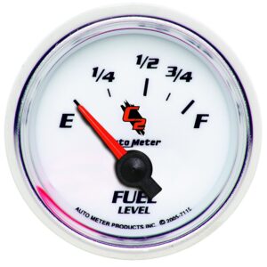 GAUGE; FUEL LEVEL; 2 1/16in.; 73?E TO 10?F; ELEC; C2