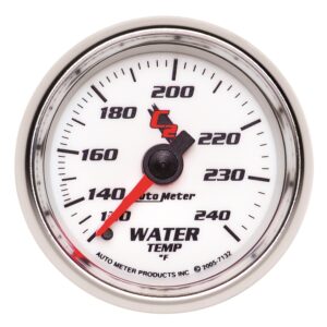 GAUGE; WATER TEMP; 2 1/16in.; 120-240 F; MECHANICAL; C2