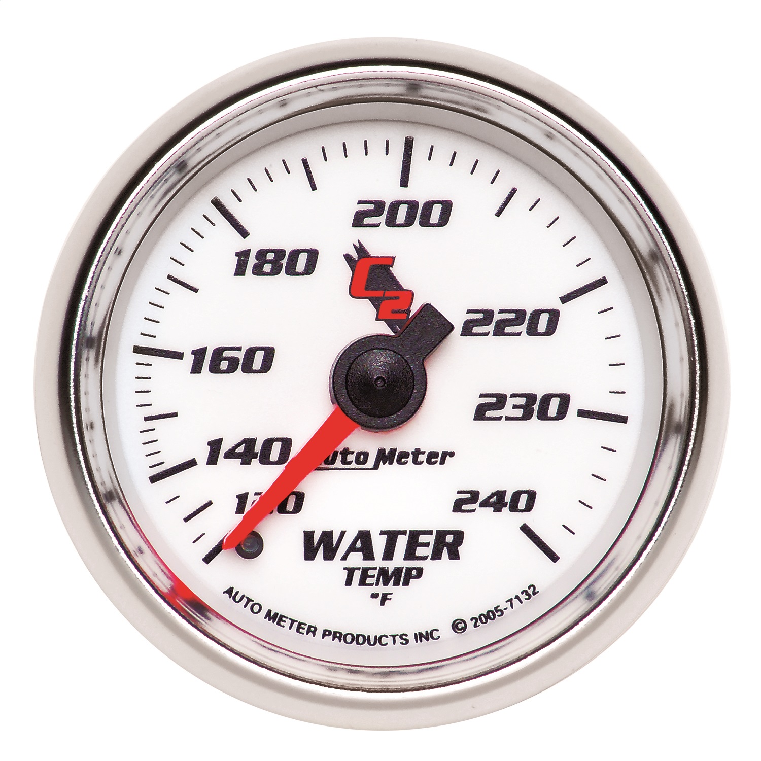 GAUGE; WATER TEMP; 2 1/16in.; 120-240 F; MECHANICAL; C2
