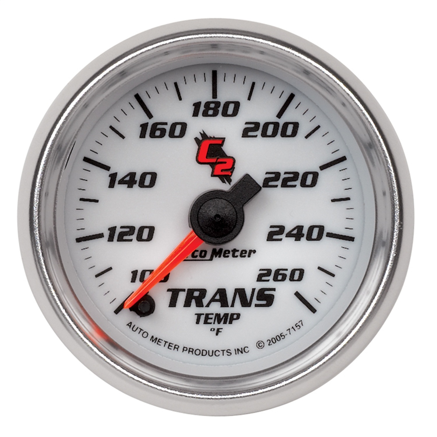 GAUGE; TRANSMISSION TEMP; 2 1/16in.; 100-260 F; DIGITAL STEPPER MOTOR; C2