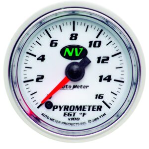 GAUGE; PYROMETER (EGT); 2 1/16in.; 1600 F; DIGITAL STEPPER MOTOR; NV
