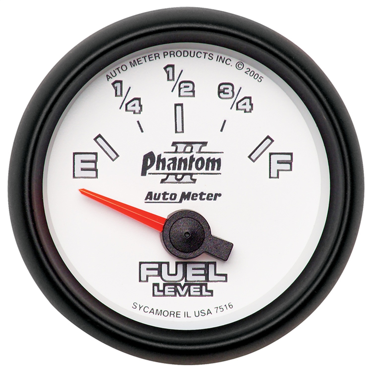 GAUGE; FUEL LEVEL; 2 1/16in.; 240?E TO 33?F; ELEC; PHANTOM II