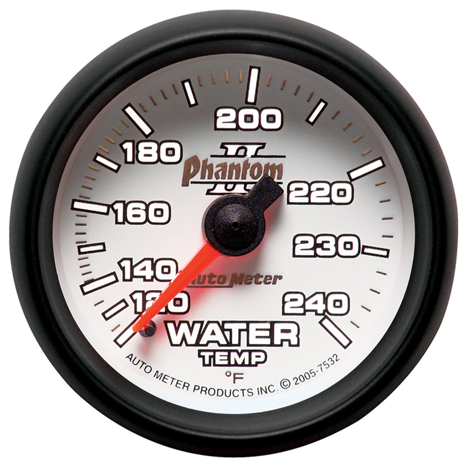 GAUGE; WATER TEMP; 2 1/16in.; 120-240 F; MECHANICAL; PHANTOM II - Image 2