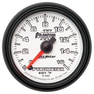 GAUGE; PYROMETER (EGT); 2 1/16in.; 1600 F; DIGITAL STEPPER MOTOR; PHANTOM II
