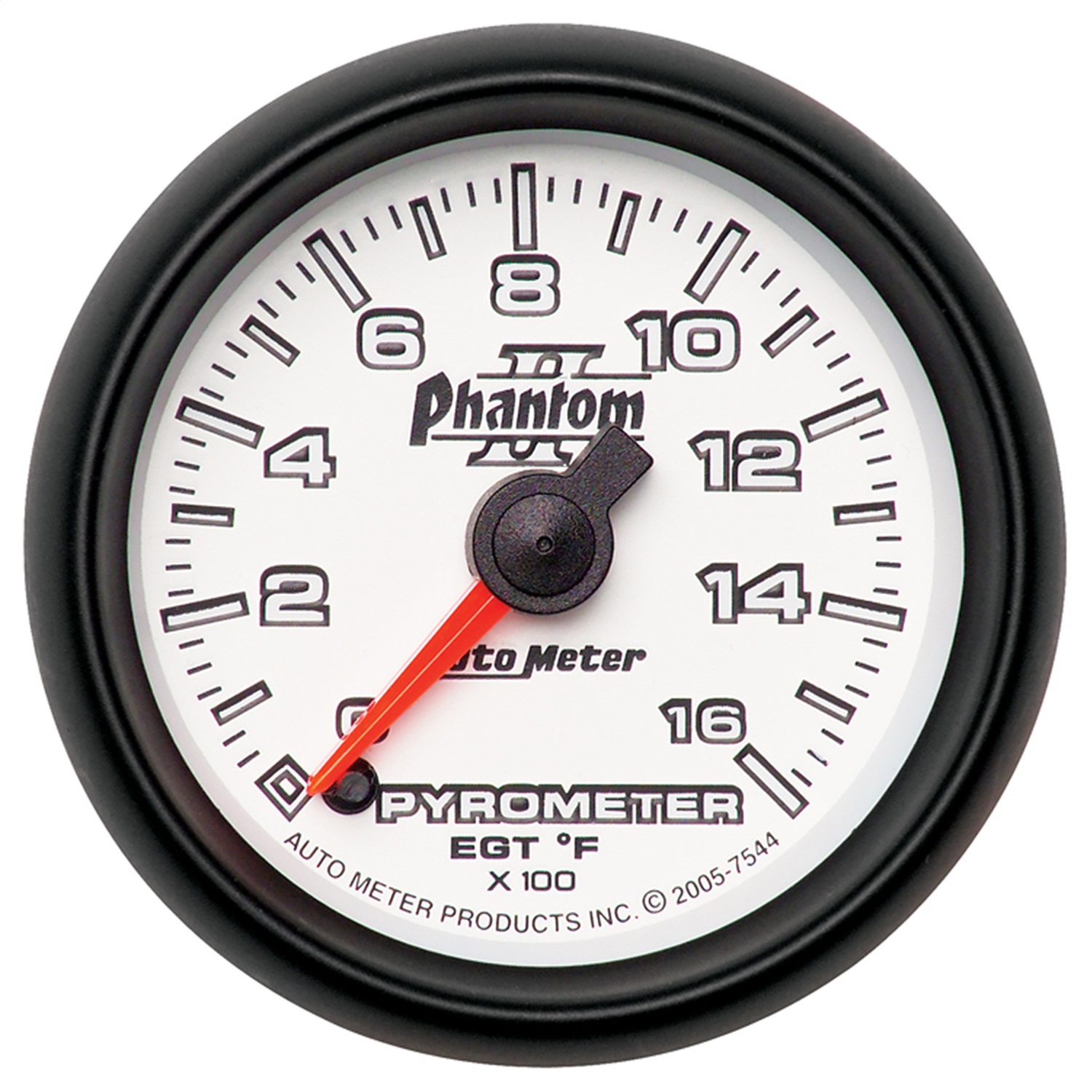 GAUGE; PYROMETER (EGT); 2 1/16in.; 1600 F; DIGITAL STEPPER MOTOR; PHANTOM II