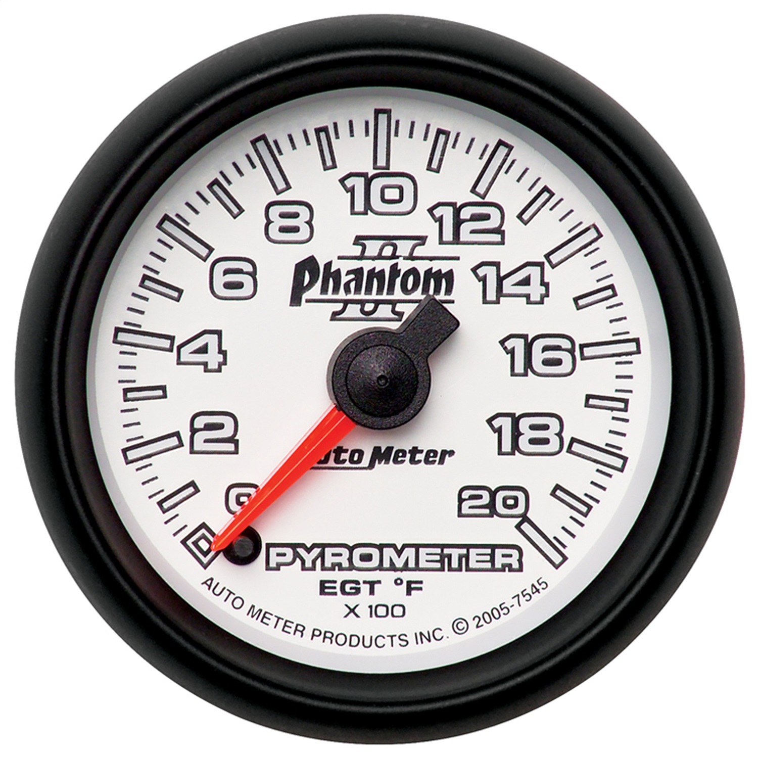 GAUGE; PYROMETER (EGT); 2 1/16in.; 2000 F; DIGITAL STEPPER MOTOR; PHANTOM II