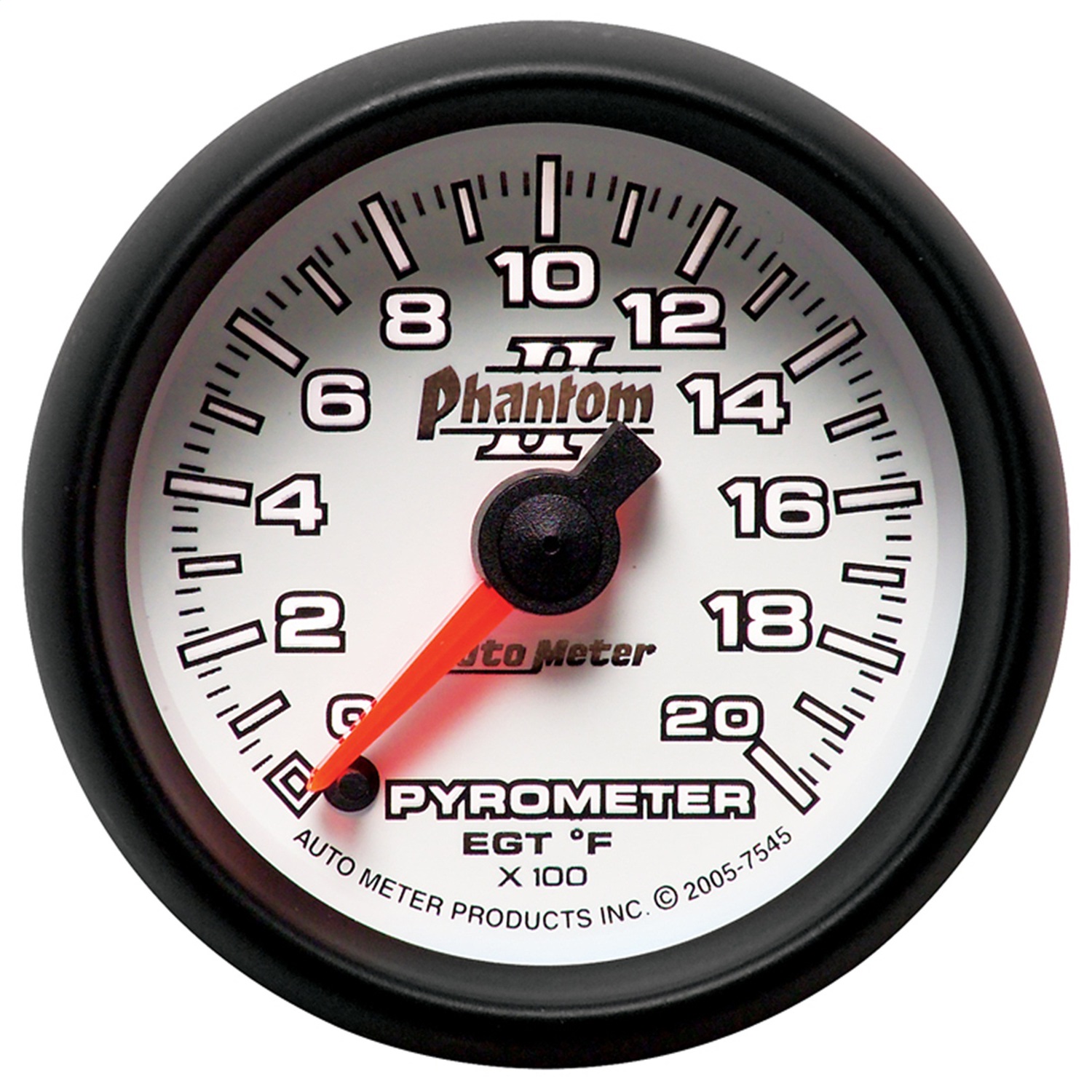 GAUGE; PYROMETER (EGT); 2 1/16in.; 2000 F; DIGITAL STEPPER MOTOR; PHANTOM II - Image 2