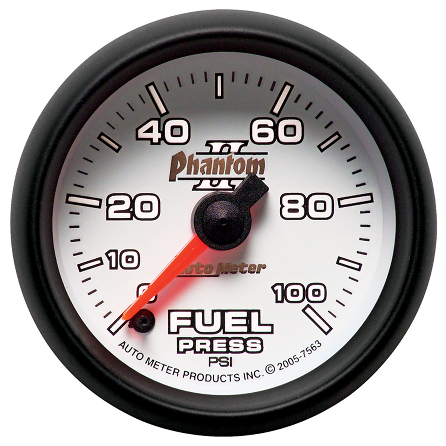 GAUGE; FUEL PRESSURE; 2 1/16in.; 100PSI; DIGITAL STEPPER MOTOR; PHANTOM II - Image 2