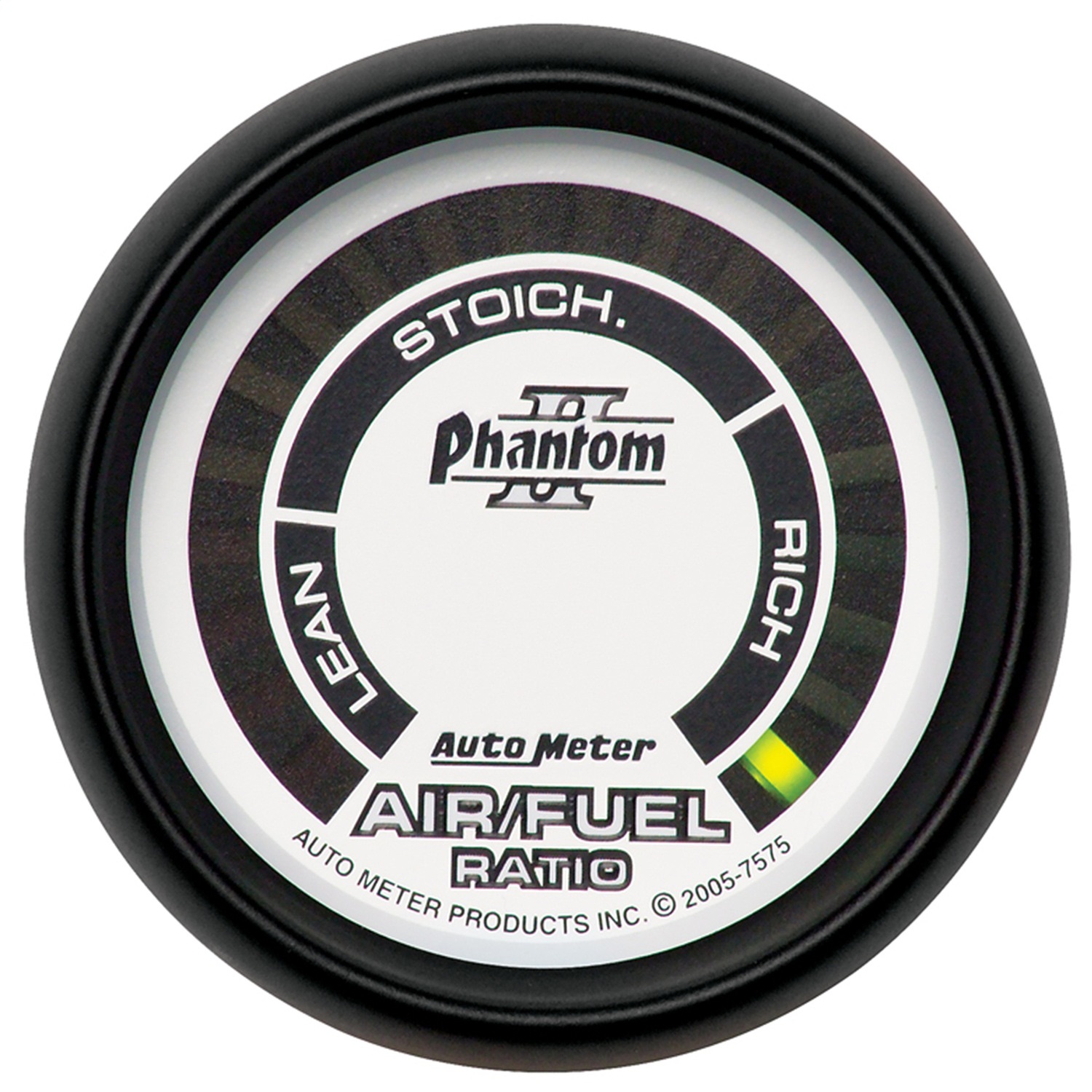 GAUGE; AIR/FUEL RATIO-NARROWBAND; 2 1/16in.; LEAN-RICH; LED ARRAY; PHANTOM II