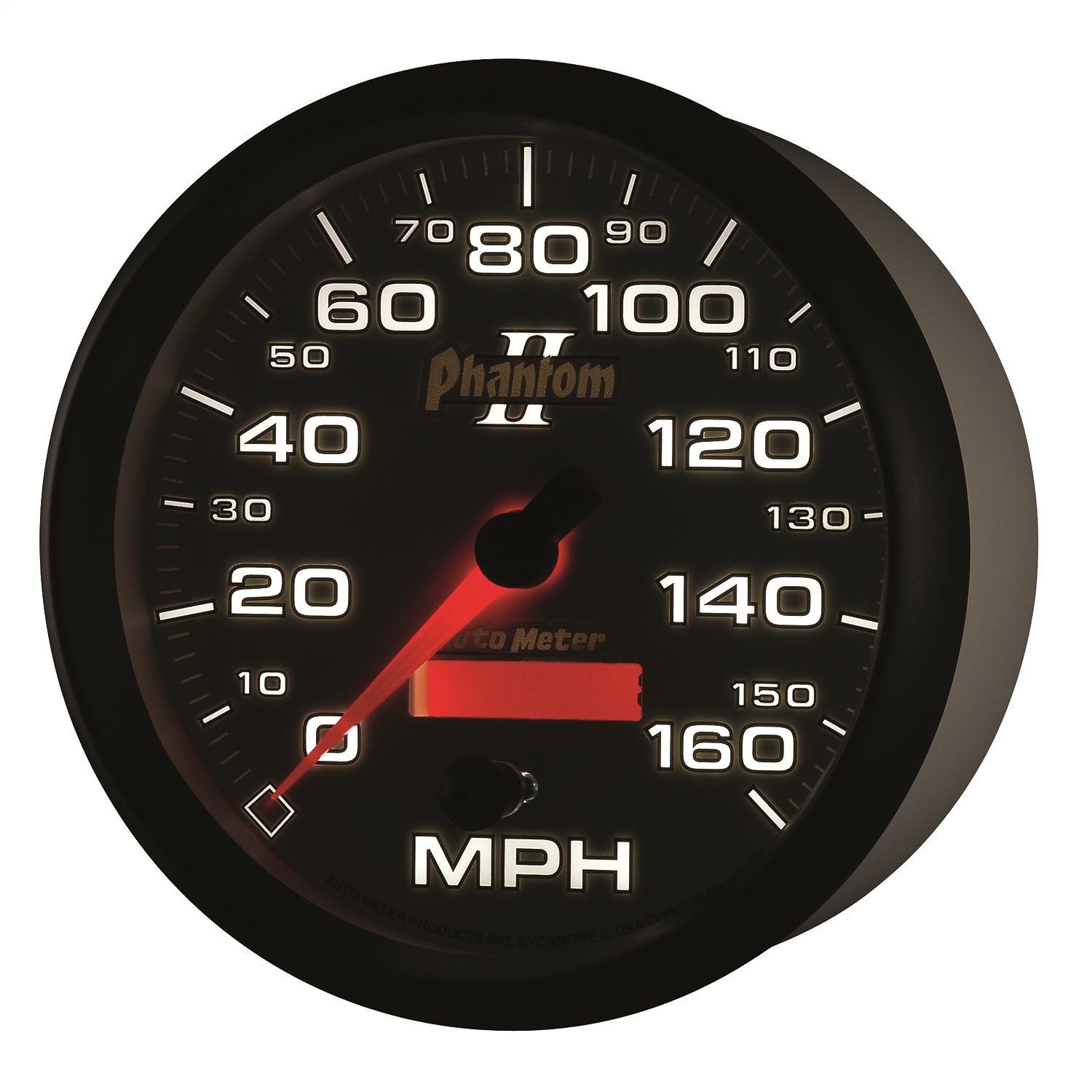 GAUGE; SPEEDOMETER; 5in.; 160MPH; ELEC. PROGRAMMABLE; PHANTOM II - Image 3