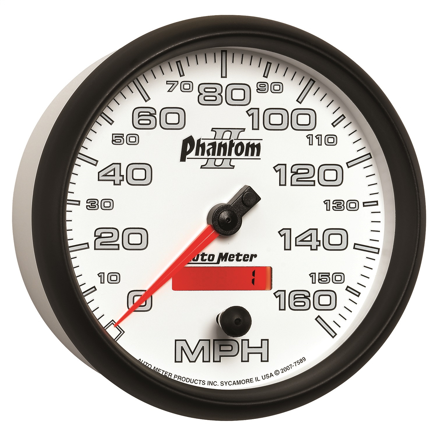 GAUGE; SPEEDOMETER; 5in.; 160MPH; ELEC. PROGRAMMABLE; PHANTOM II - Image 4