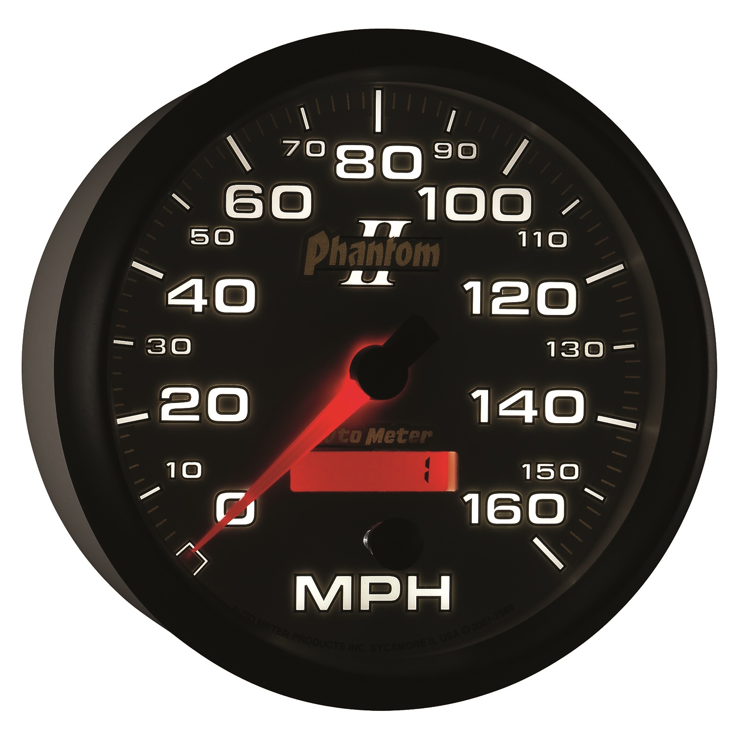 GAUGE; SPEEDOMETER; 5in.; 160MPH; ELEC. PROGRAMMABLE; PHANTOM II - Image 5