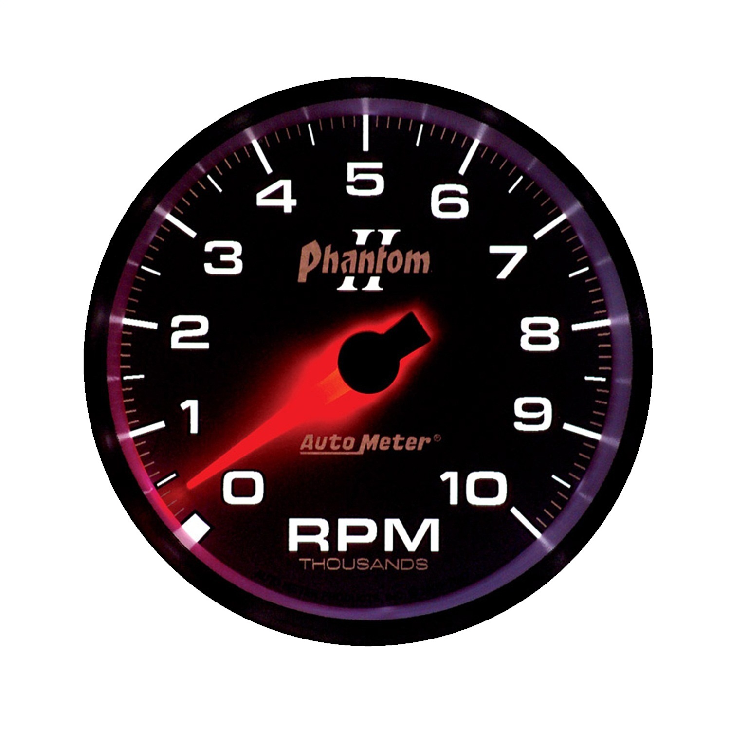 GAUGE; TACHOMETER; 3 3/8in.; 10K RPM; IN-DASH; PHANTOM II - Image 2