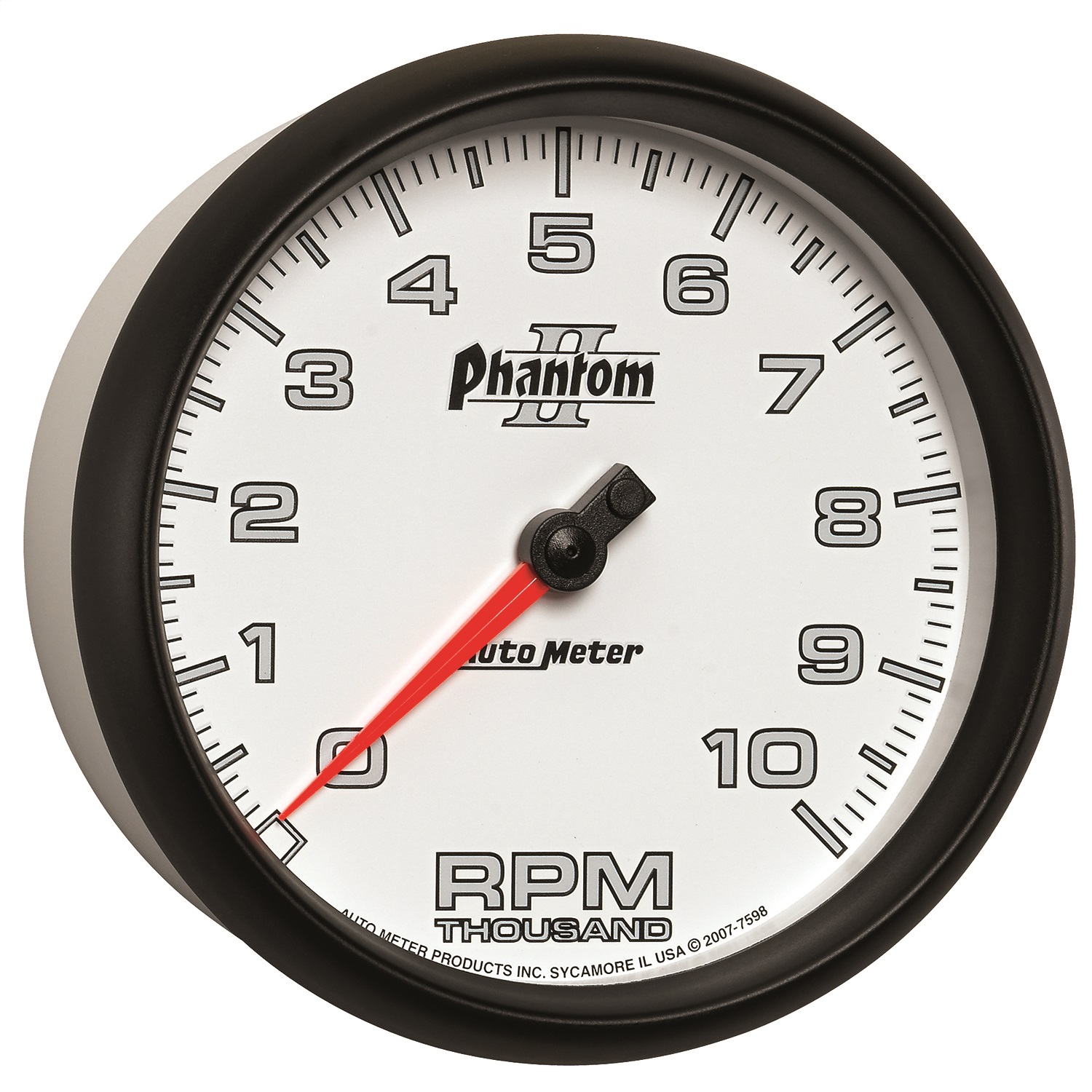 GAUGE; TACHOMETER; 5in.; 10K RPM; IN-DASH; PHANTOM II - Image 4
