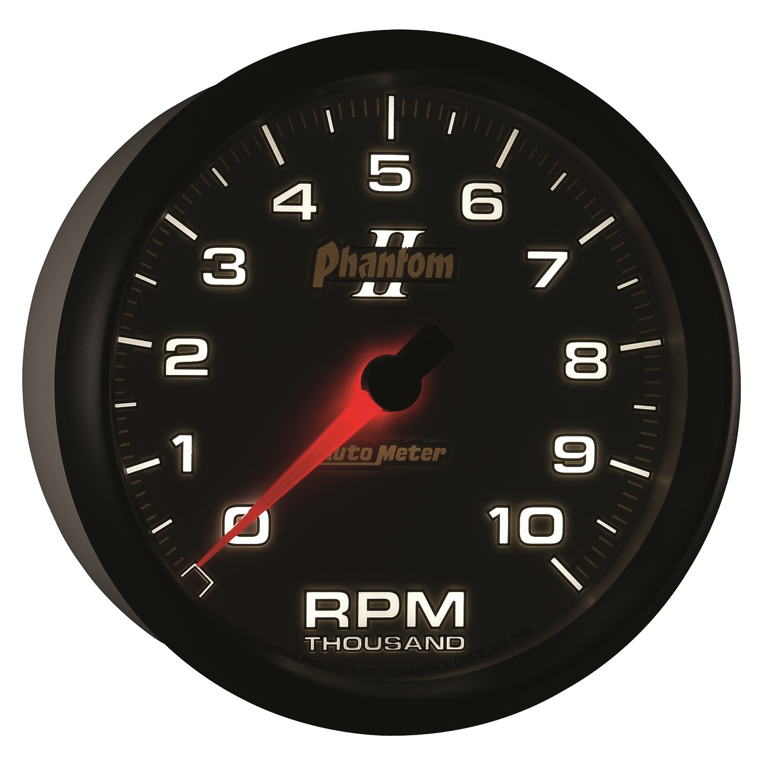 GAUGE; TACHOMETER; 5in.; 10K RPM; IN-DASH; PHANTOM II - Image 5