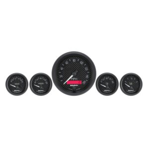 GAUGE KIT; 5 PC.; 3 3/8in./2 1/16in.; ELEC. SPEEDOMETER; GT