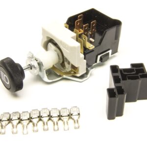 Headlight Switch w/GM Style Black Knob