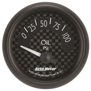 GAUGE; OIL PRESS; 2 1/16in.; 100PSI; ELEC; GT