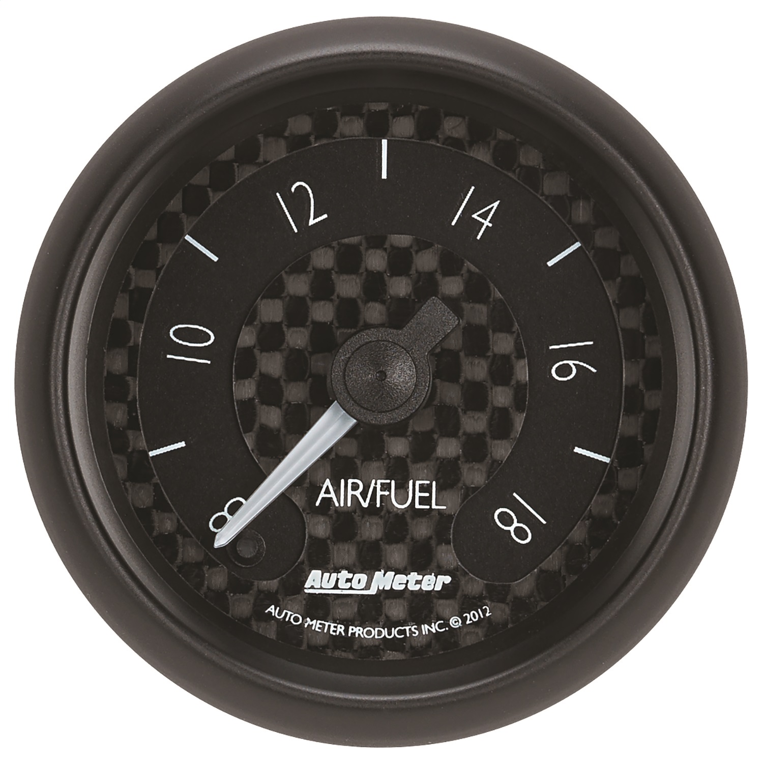 GAUGE; AIR/FUEL RATIO-WIDEBAND; ANALOG; 2 1/16in.; 8:1-18:1; STEPPER MOTOR; GT