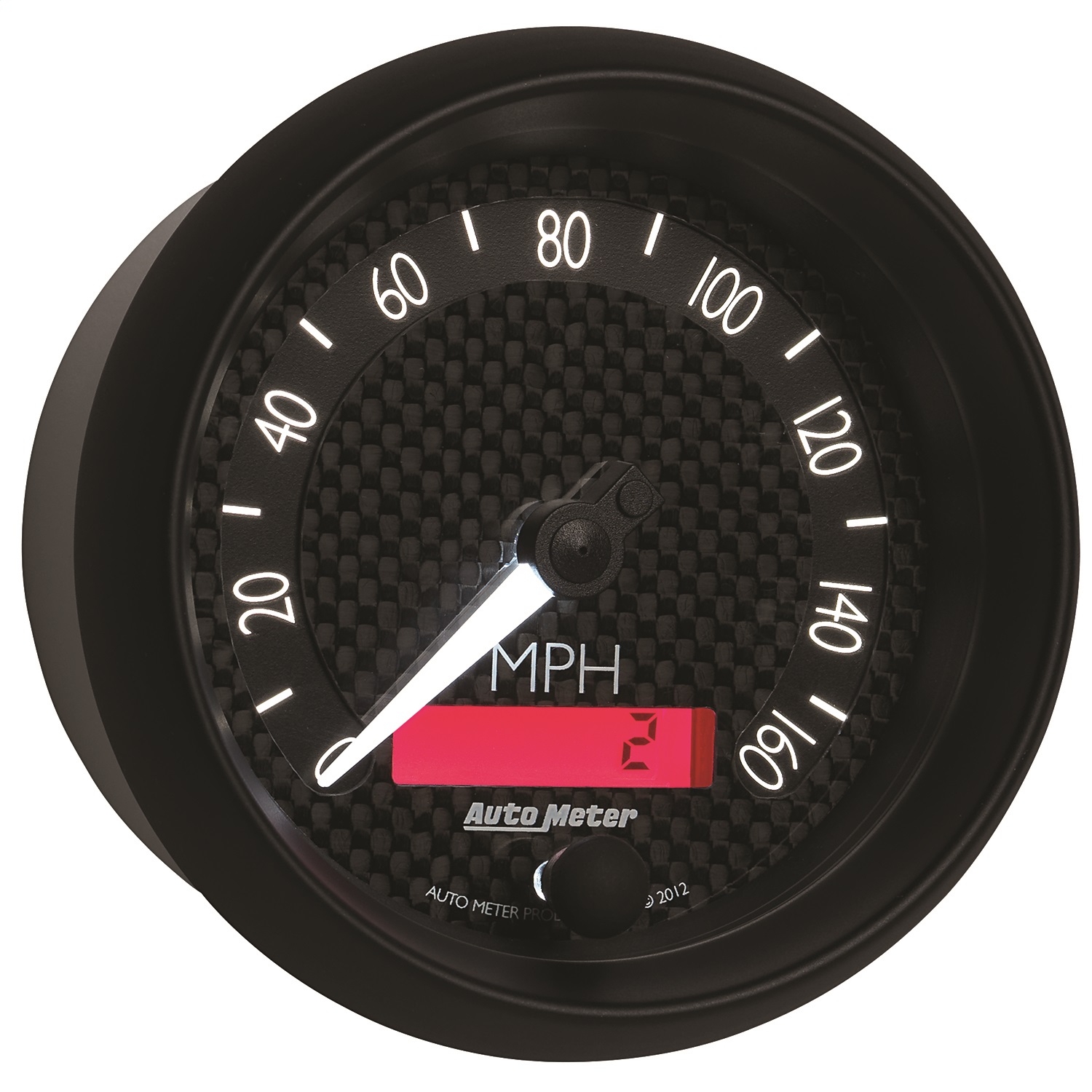 GAUGE; SPEEDOMETER; 3 3/8in.; 160MPH; ELEC. PROGRAMMABLE; GT - Image 4