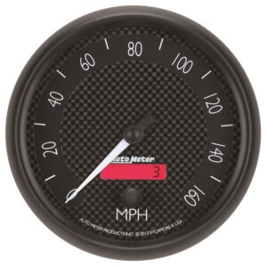GAUGE; SPEEDOMETER; 5in.; 160MPH; ELEC. PROGRAMMABLE; GT