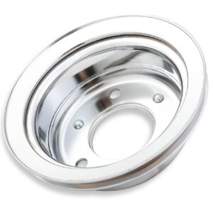 Chrome Plated Steel Crankshaft Pulley