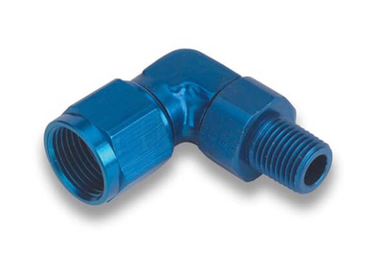 90 Deg. Aluminum AN to NPT Adapter - Image 2