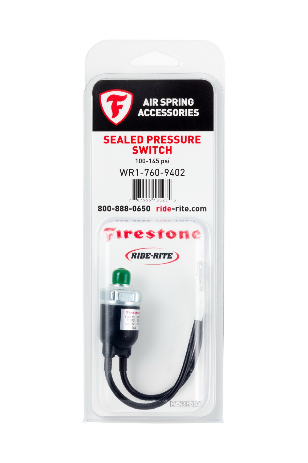 Sealed Air Pressure Switch - Image 2