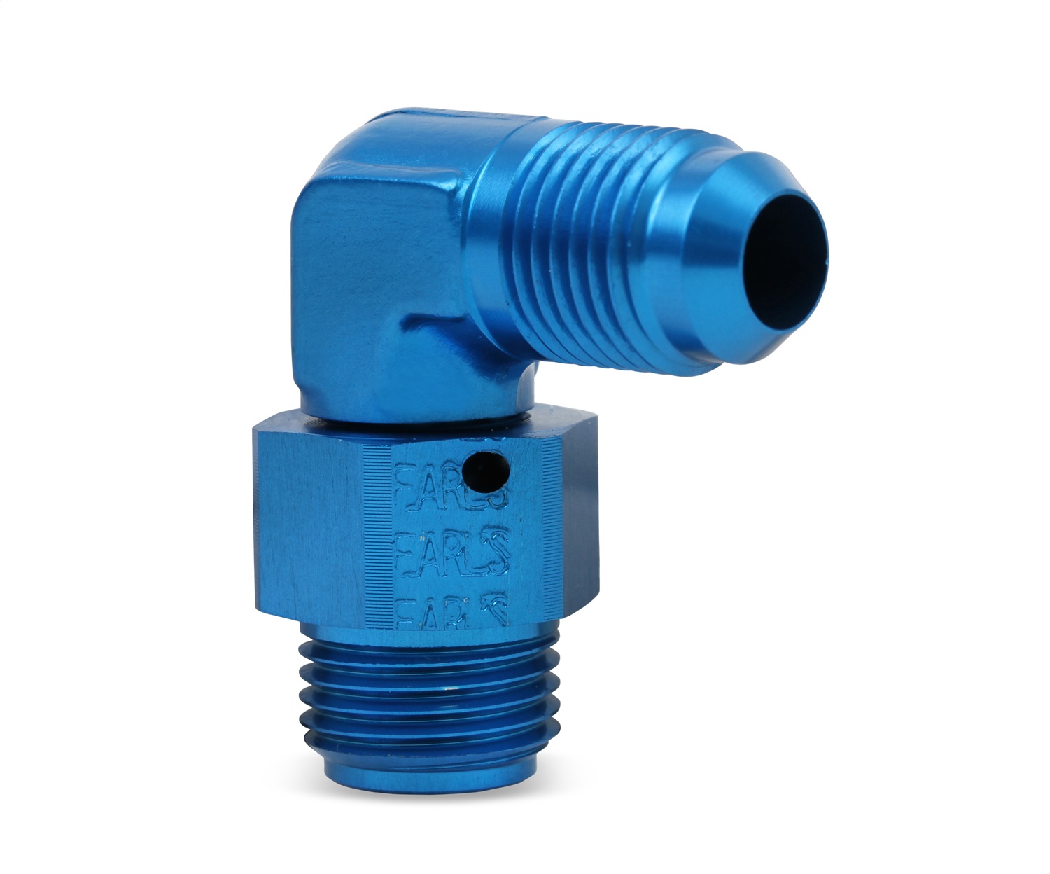90 Deg. Aluminum AN to O-Ring Port Swivel Adapter - Image 4