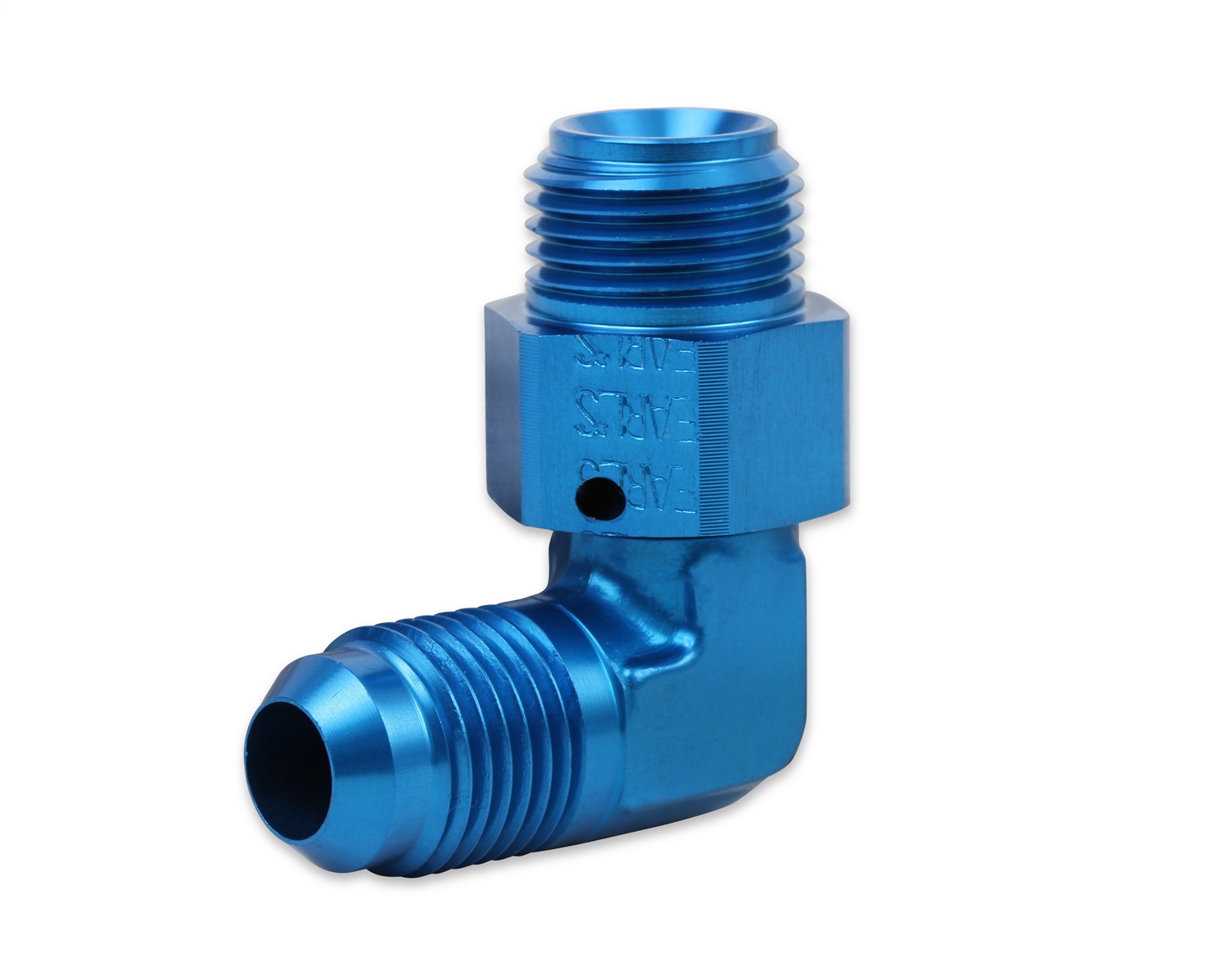 90 Deg. Aluminum AN to O-Ring Port Swivel Adapter - Image 5