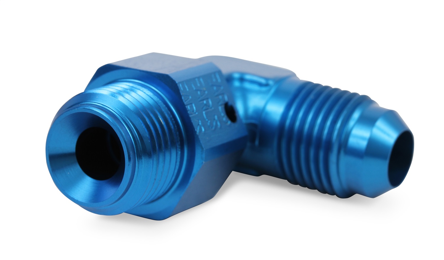 90 Deg. Aluminum AN to O-Ring Port Swivel Adapter - Image 3