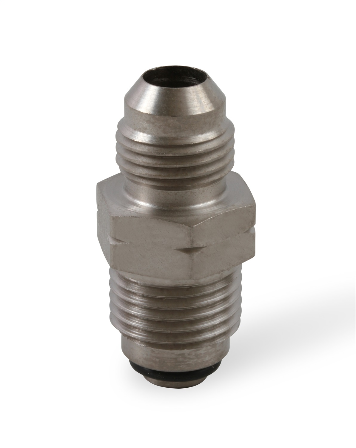 Steel AN to Metric Bump O-Ring Adapter
