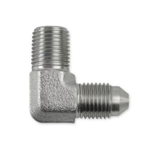 90 Deg. Steel AN to NPT Adapter Elbow