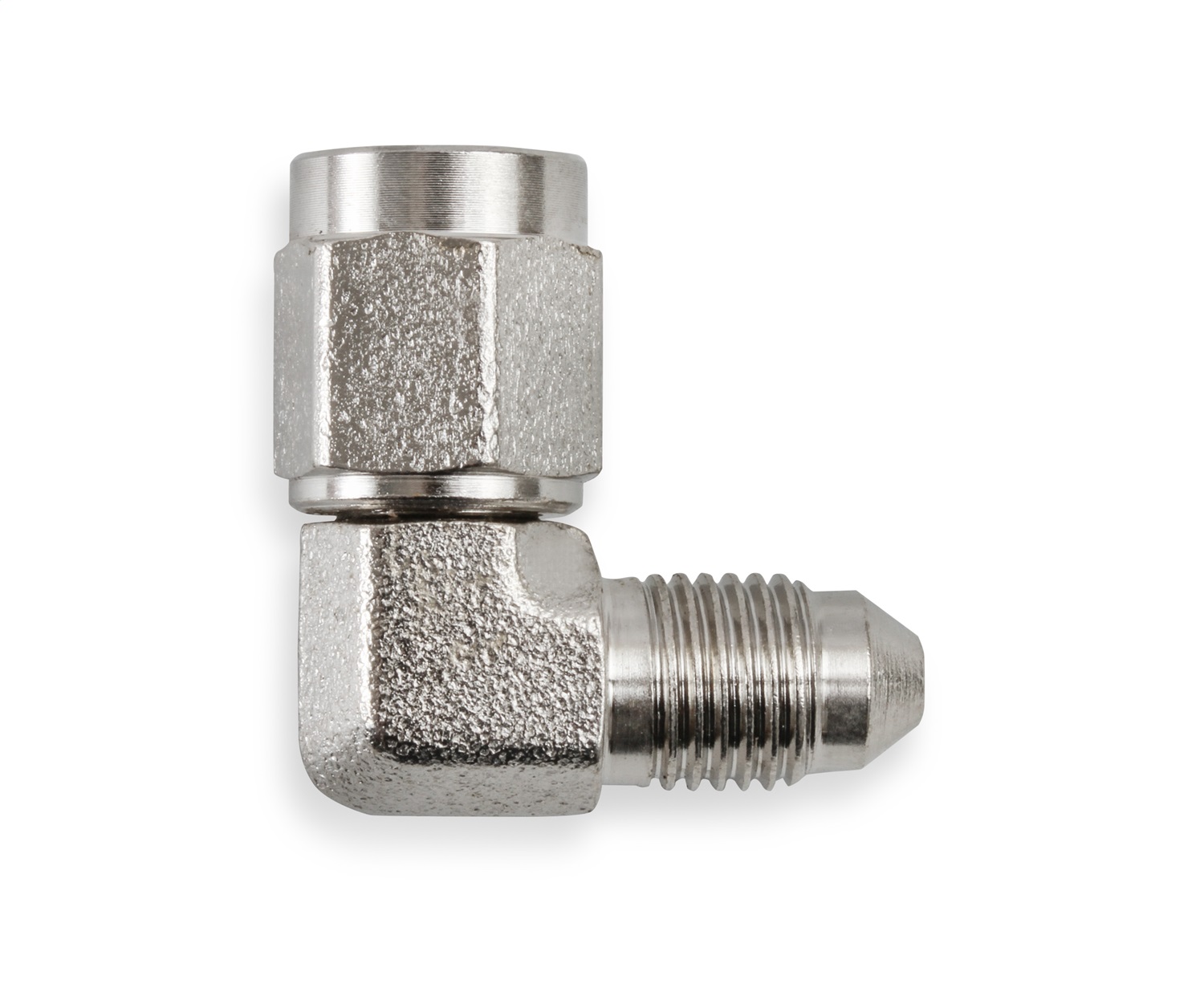 90 Deg. Steel AN Swivel Coupling