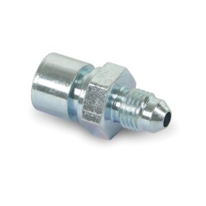 Steel AN to Inverted Flare Tubing Adapter