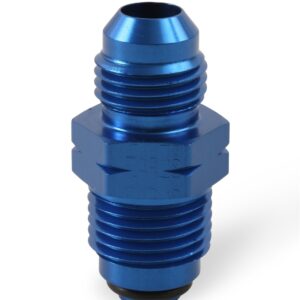 Aluminum AN to Metric Bump O-Ring Adapter