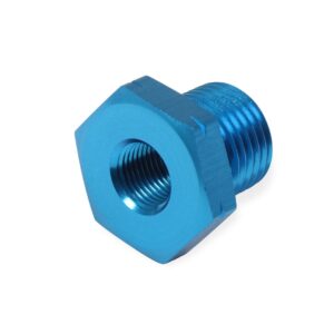 Straight Oil Pressure Gauge AN to Metric Adapter