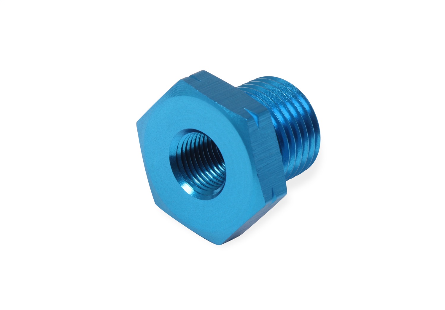 Straight Oil Pressure Gauge AN to Metric Adapter